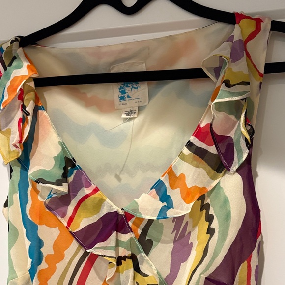 Anthropologie Multicolor Wave Maxi Dress - Picture 2 of 9